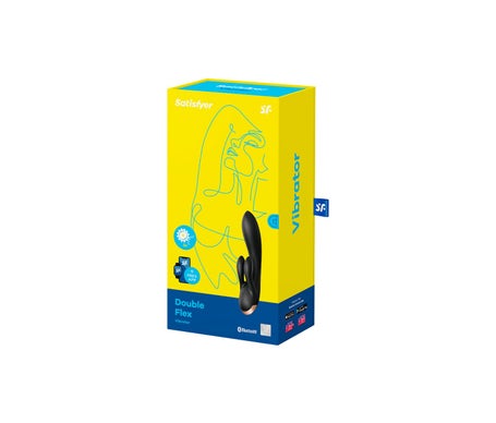 Satisfyer Double Flex Vibreur Noir 1ut
