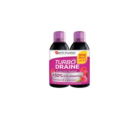 Forté Pharma Turbo Draine Framboise 2x500ml