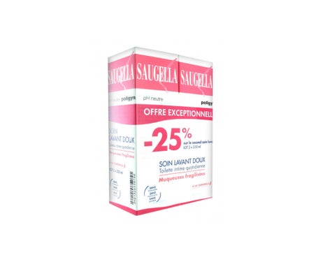 Saugella Poligyn Solution Lavante 250ml Lot De 2