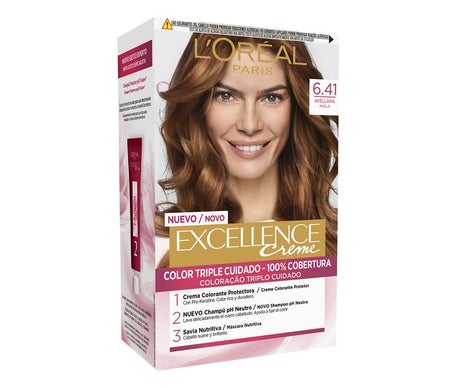 L'Oreal Set Excellence Creme Hair Color 641 Hazelnut