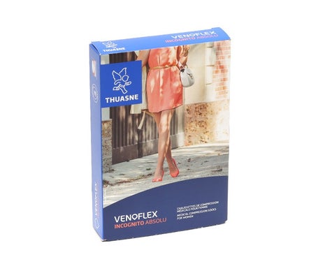 Thuasne Venoflex 2 Incognito Absolu Chaussette Doré 1N 1 Paire