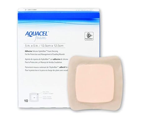 Aquacel Foam Non Adhesif 12,5X12,5cm 10uts