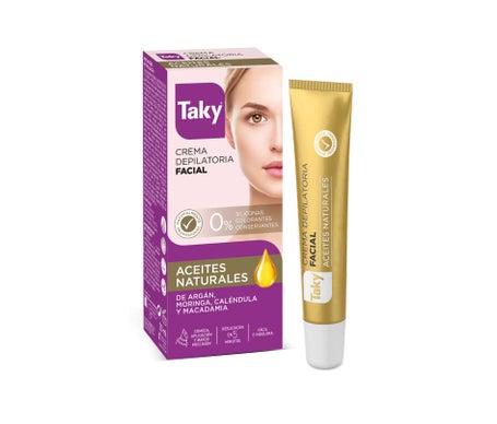 Taky Huiles Naturelles Crème Dépilatoire Visage 20ml