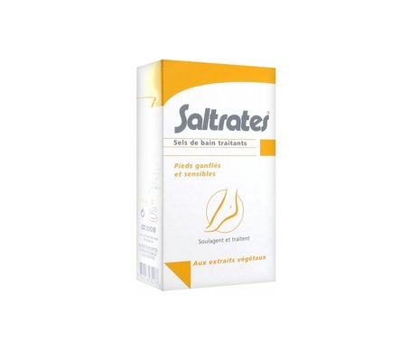 Saltrates Sels de Bain Traitants Pieds Gonflés et Sensibles 20g