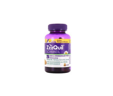 ZzzQuil Sommeil Mangue Banane 60 Gommes