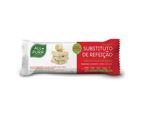 All Pura Barre Substituts de Repas Chocolat Blanc 55g