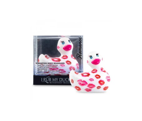 Big Teaze Toys I Rub My Duckie 2.0 Romance White Pink 1pc