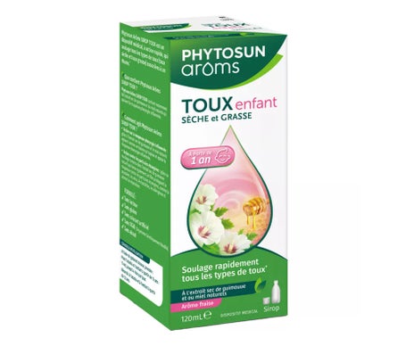Phytosun Arôms Sirop Enfant Toux Sèche et Grasse 120ml