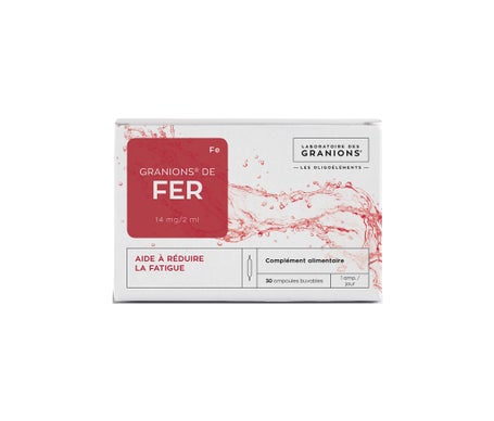 granions Fer 30 Ampoules