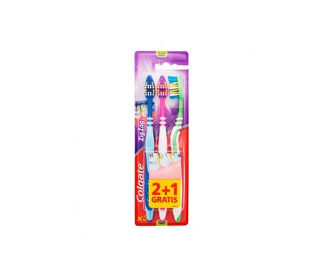 Colgate Zig Zag Brosse à Dents Moyenne 3uts
