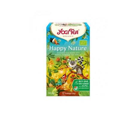 Yogi Tea Infusion Ayurvédique Happy Nature 17 Sachets