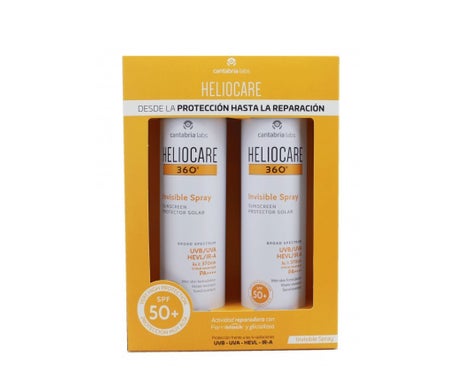 Heliocare 360° Spray Invisible SPF50+ 2x200ml