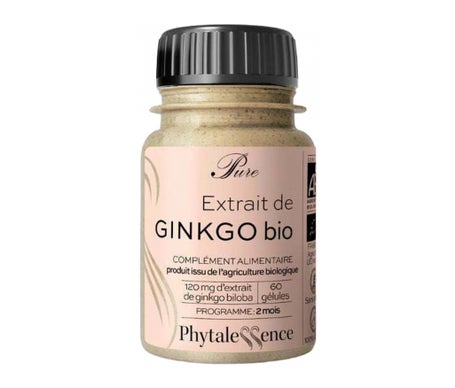 Phytalessence Ginkgo Bio 60 Gélules