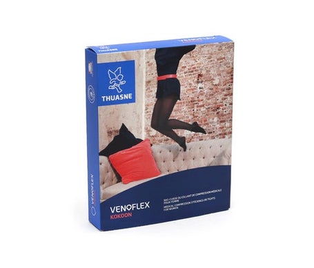 Thuasne Venoflex 2 Kokoon Chaussette Marine N2 1 Paire