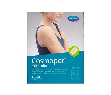 Cosmopor Skin Color 10cmx8cm 5 pcs dressings