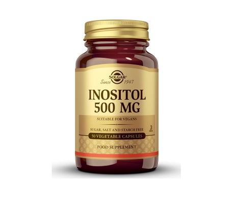 Solgar Inositol 50 Capsules 500Mg