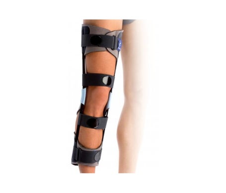 Thuasne Genu Immo 0° Genouillère Courte Anthracite 50cm Ts 1ut