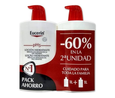 Eucerin® Duplo pH5 Lotion de protection de la peau 2x1L