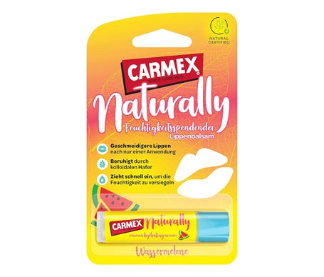 Carmex Naturally Rouge À Lèvres Pastèque 4,25g