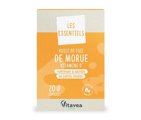 Nutrisanté Huile de Foie de Morue 20 capsules