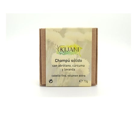 Kijani Shampooing Cheveux Secs Lait de Chèvre 70g