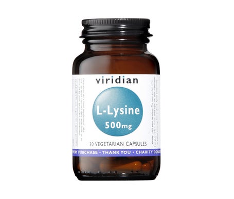 Viridian L-Lysine 500mg 30caps