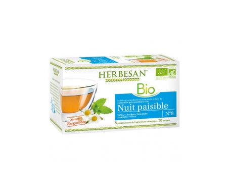 Herbesan Infusion Camomille Relaxation Détente Bio 20 sachets