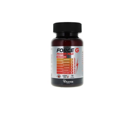 Vitavea Force G Power Max Gummies Saveur Cola 30uts