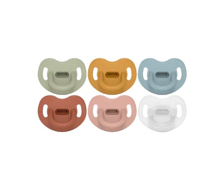 Suavinex™ chupete anatómico tetina silicona 0-6 meses 1ud