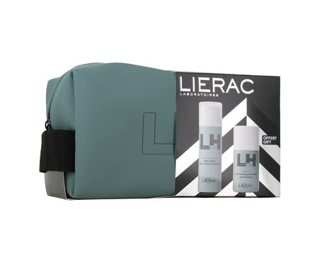 Lierac Homme Pack Noël 2025 Crème + Déodorant + Trousse
