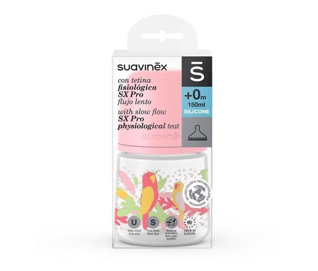 Suavinex Biberon Fisio Silic Sx Pro S +0M 150ml