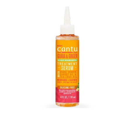 Cantu - SéRum à L’Huile De Carotte, Goyave Et Gingembre - Femme - 180Ml - Croissance Capillaire Et éClat Naturel-image
