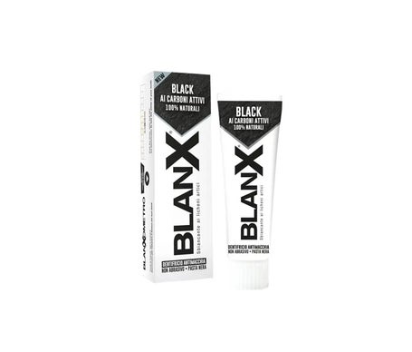 BlanX Black Charcoal Dentifrice Contre Plaque et Taches 75ml