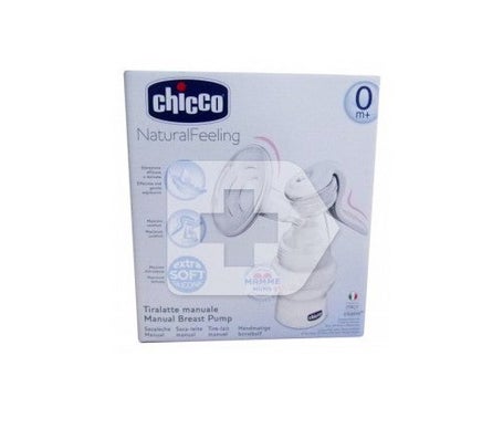 Chicco™ Natural Feeling Manual Breast Pumps 0m+ avec mamelon en silicone 1pc