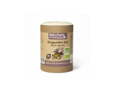 Nat&Form Eco Gingembre Bio 90 Gélules