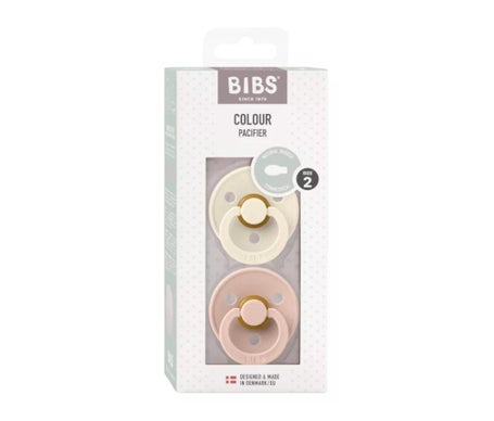 Bibs Sime Ivory-Blush Taille 2 2uts