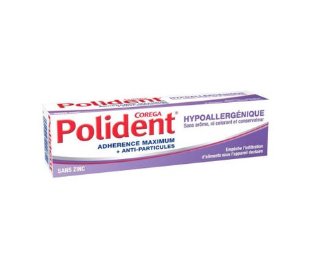 Polident Crème Adhésive Appareil Dentaire Hypoallergénique 40g