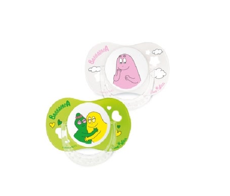 Luc Et Léa Sucette Barbapapa 6-18 Mois 2 Unités