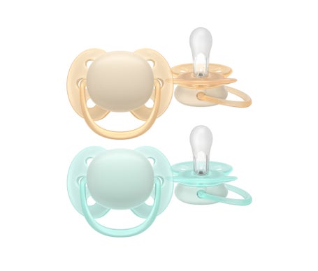 Philips Avent Sucette Eco Ultra Soft 0-6M 2 uts