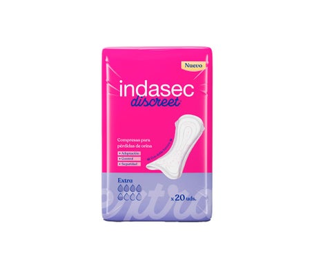 Indasec™ Discreet extra 20 u.
