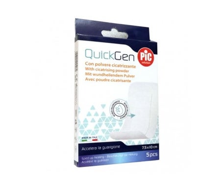 Pic Solution QuickGen Pansement Cicatrisant 10x7,5cm 5uts