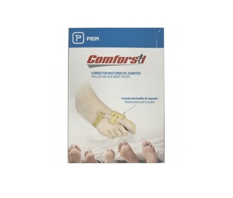 Comforsil correcteur nocturno de juanetes pie derecho 1ud