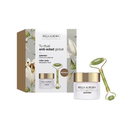 Bella Aurora Coffret Splendor 10 Crème de Jour 50ml + Roller Jade