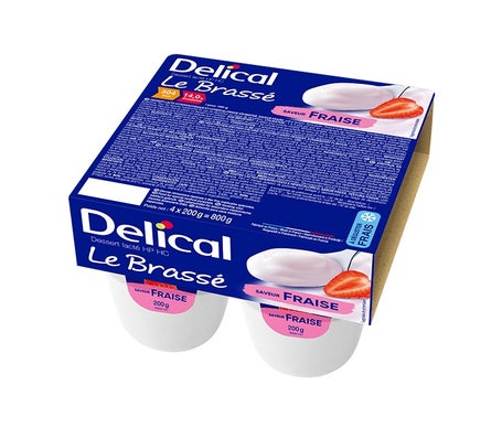 Delical Brasse Hphc Fraise 4x200g
