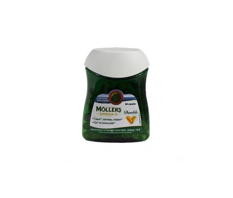 Moller's Omega3 Double Gelul 60 Taille 12