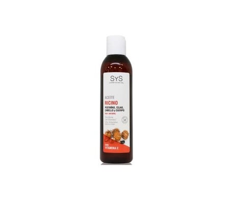 SYS Huile de ricin pour le corps 200ml