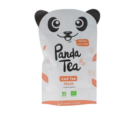 Panda Tea Iced Tea Pêche Sachets Taille 28