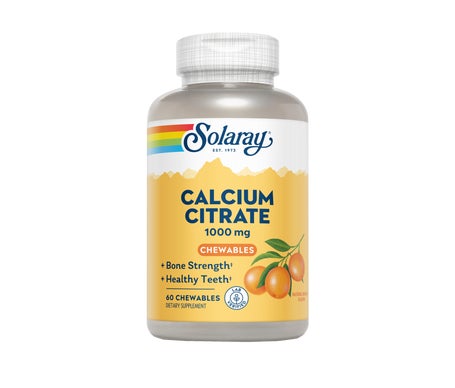 Solaray Citrate de Calcium 1000mg 60comp