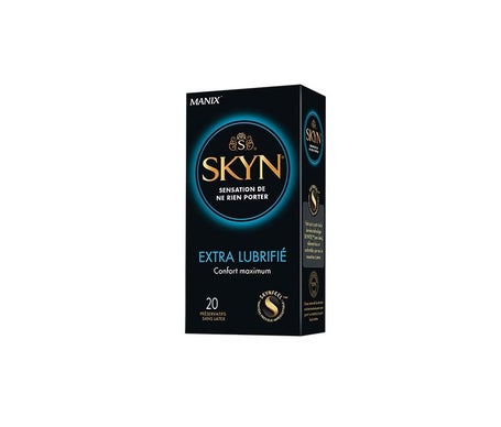 SKYN Extra Lubrifié 20 Préservatifs