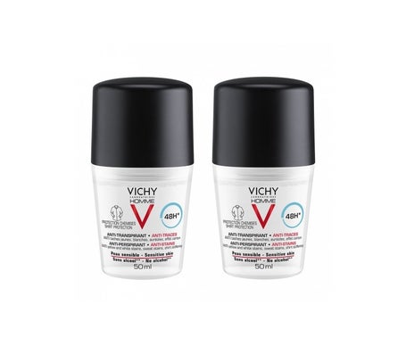 Vichy Homme Dèod Anti-Transp 48H 2Billes/50Ml